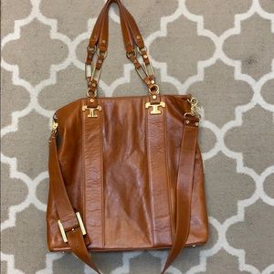 Tory Burch Brown Leather Tote